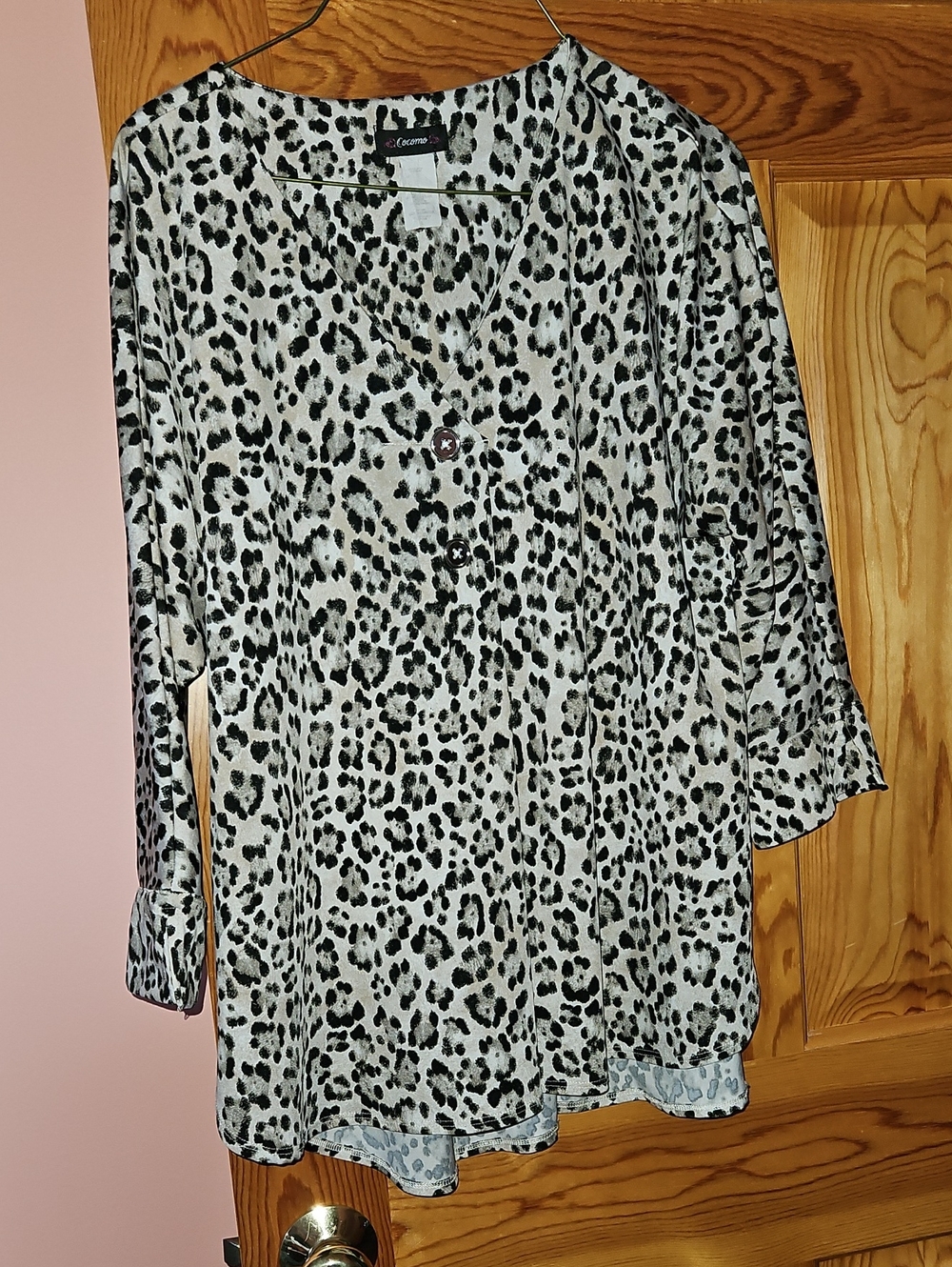 Cocomo Black & White Leopard Print